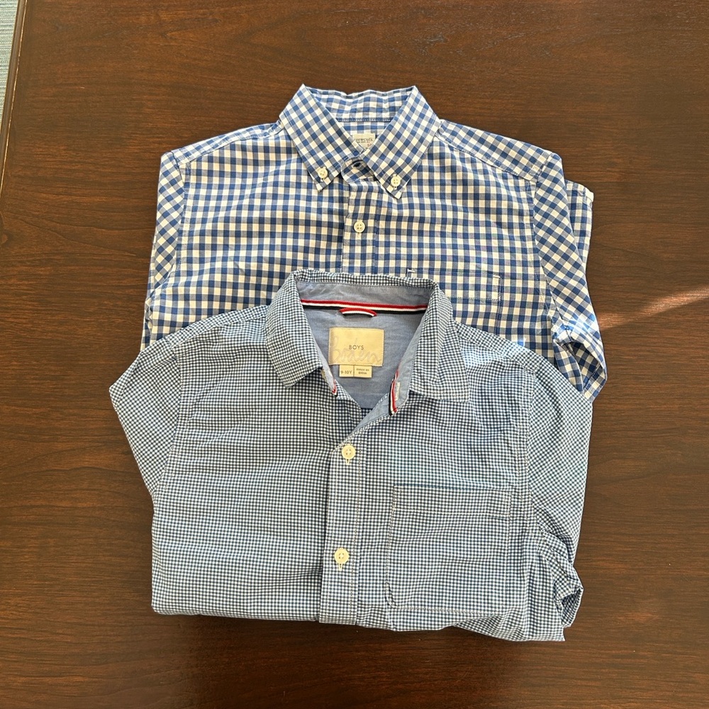 Boden & Crewcuts button down shirt bundle
